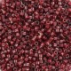 Miyuki delica beads 11/0 - Cranberry lined luster crystal DB-280